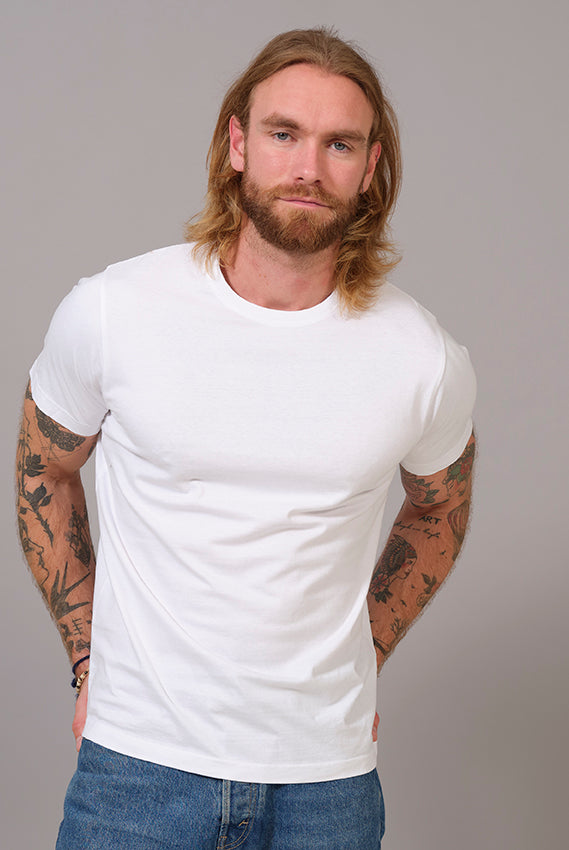 Camiseta Algodón Orgánico Blanca