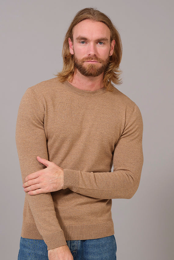 Jersey de Lana Orgánica Beige