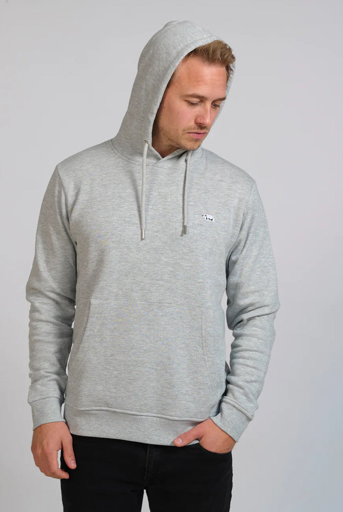 Sweatshirt de Algodão Orgânico Cinzenta - Urso Polar hoodie