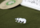 T-shirt de Algodão Orgânico Verde - Urso Polar detalhe