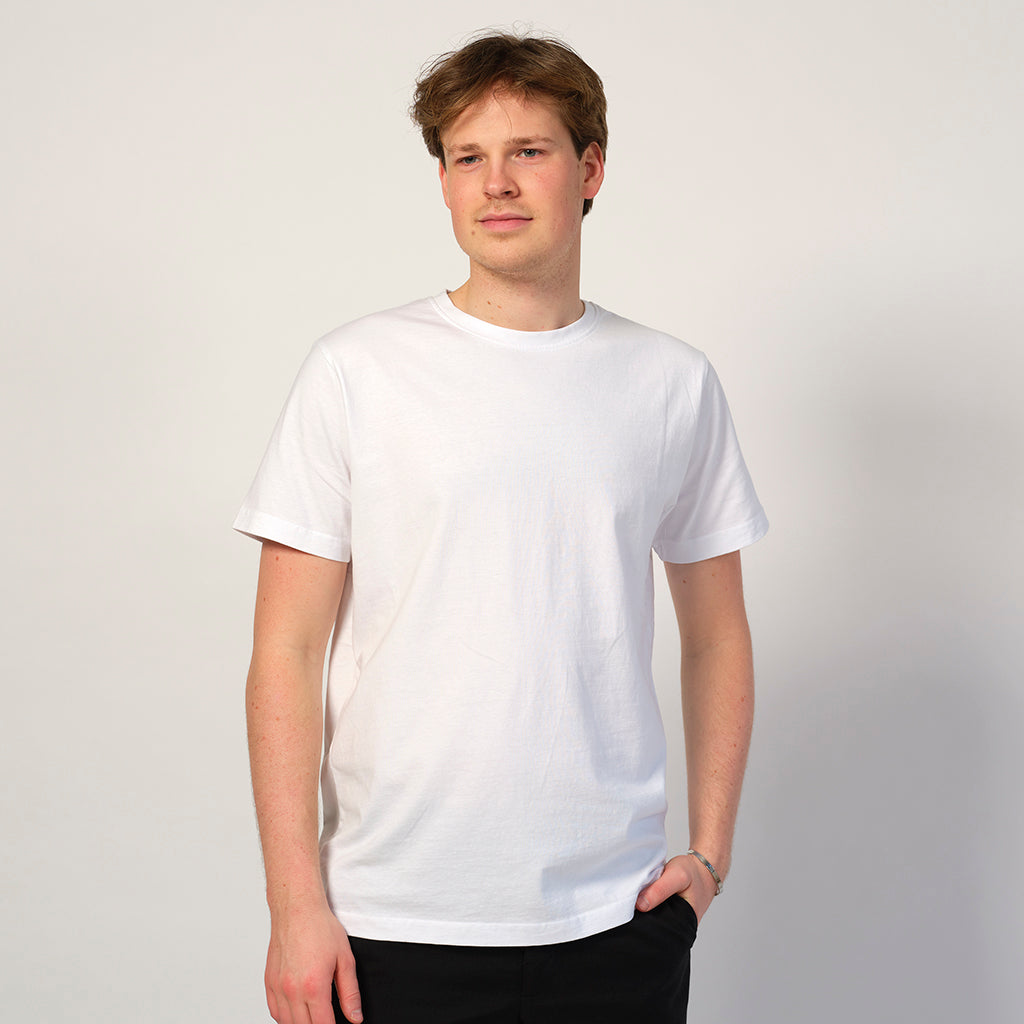 T-Shirt Branca  100% Algodão Orgânico –