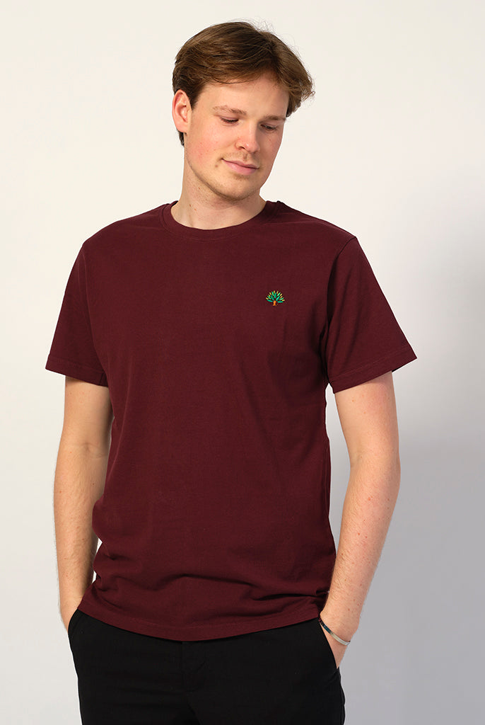 T-shirt de Algodão Orgânico Granada Homem Árvore