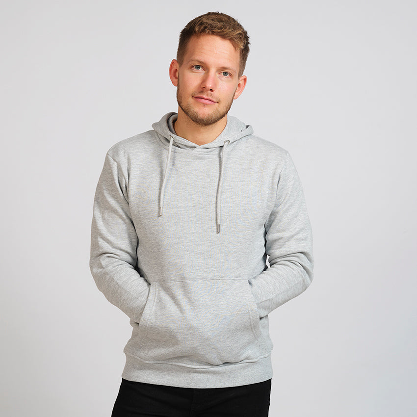 Sweatshirt de Algodão Orgânico Cinzenta