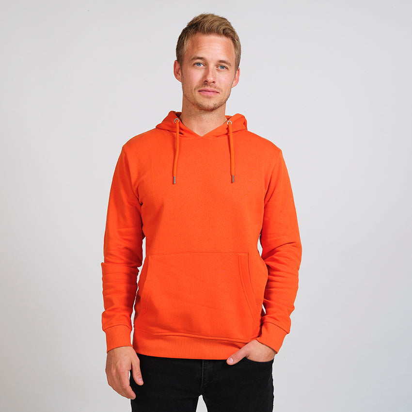 Sweatshirt de Algodão Orgânico Laranja